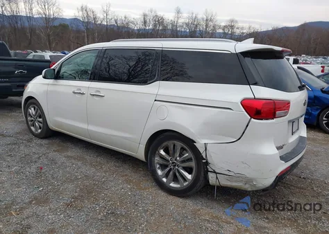 2015 Kia Sedona Sx Luxury из США, поврежденный, VIN KNDME5C14F6040382